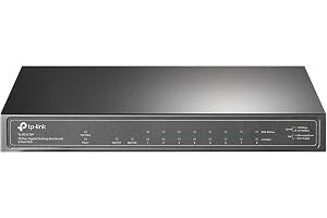 TP-Link 8 Port Gigabit Ethernet Network Switch 8 Port PoE+ TL-SG1210P