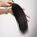 Uniwigs® Hair Mixed Length 3bundles 300g Virgin Brazilian Straight Human Hair Extension Unprocessed for Black Women (18inches 20inches 22inches)