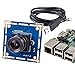 Produktbild SunFounder Raspberry Pi USB2.0 Camera Module Lens 1/4 inch 640x480 Resolution for Raspberry pi A/A+/B/B+/2/3 Banana Pi Android/Linux/Mac/Windows