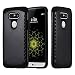 Produktbild LG G5 in SCHWARZ von Cadorabo - Hard Case TPU Silikon Schutzhülle für Hybrid Cover im Outdoor Heavy Duty Design – Handyhülle Bumper Case Tasche Etui