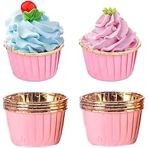 Pirottini Per Muffin Teklemon - 200 Pezzi In Alluminio Multicolore Per Forno E Feste - Foto 5