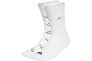 adidas Run X Ultraboost Shoe Love Graphic Socks 2 Pairs Calzini Unisex - Adulto