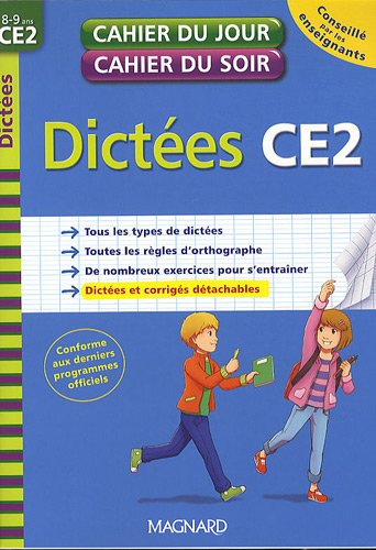 Download Dictées CE2 : 8-9 ans