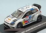 Peso/Weight: 0.3 WHITEBOX WBR013 VW Polo R WRC N.2 R.DE France 2014 M. LATVALA-M.ANTTILA 1:43 Compatible con