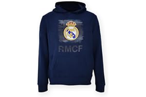 Sudadera Navy - Real Madrid CF Metallic Logo - Official Licensed Product