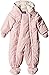 TOM TAILOR Kids Baby Girls teddy details padded overall/510 Snowsuit, Pink (rose Smoke 5466), 3-6 Months (Manufacturer size: 68)