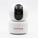 CP PLUS 3 MP Full HD Smart Wi-fi CCTV Camera | 360° Pan & Tilt | View & Talk | Motion Alert | Night Vision | SD Card (Up to 1