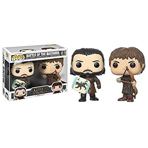 Funko Pop 'Pack de los Bastardos' - Jon Snow y Ramsay Bolton (Juego de Tronos) - Imagen 3
