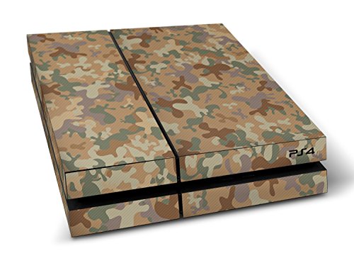 Preisvergleich Produktbild Sony PlayStation 4 Designfolie "Wüsten Camouflage" Skin Aufkleber für PlayStation 4 (PS4)