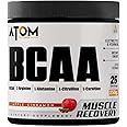 AS-IT-IS ATOM BCAA 250g with L-arginine, L-Carnitine, L-Citrulline for Energy burst & Athletic Performance, Apple Cinnamon