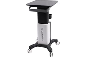 Kalolary Wózek na kółkach do salonu piękności, stop aluminium, stojak na kółkach, wózek na kółkach, stojak na przybory kosmetyczne, taca do przechowywania