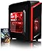 Produktbild VIBOX Killstreak RS570-151 Gaming PC - 3,5GHz Intel i5 Quad Core CPU, RX 570 GPU, VR Ready, Desktop Gamer Computer mit Spielgutschein, Rot Innenbeleuchtung, lebenslange Garantie* (3,0GHz (3,5GHz Turbo) Superschneller Intel i5 7400 Kabylake Quad 4-Core Prozessor CPU, Radeon RX 570 4GB Grafikkarte, 8GB DDR4 2133MHz RAM, superschnelle 120GB SSD, 2TB (2000GB) SATA III 7200rpm Festplatte, 85+ Netzteil, CIT F3 Rot Gaming Geh§use, Intel B250 LGA1151 Mainboard, Ohne Windows Betriebssystem)