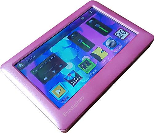 Evodigitals New Pink 16GB Lite Edition 4.3" Touchscreen MP3 MP4 MP5 Player With TV OUT Equaliser - Games | Video Player | Music Player | Pictures | Ebooks | Touch screen