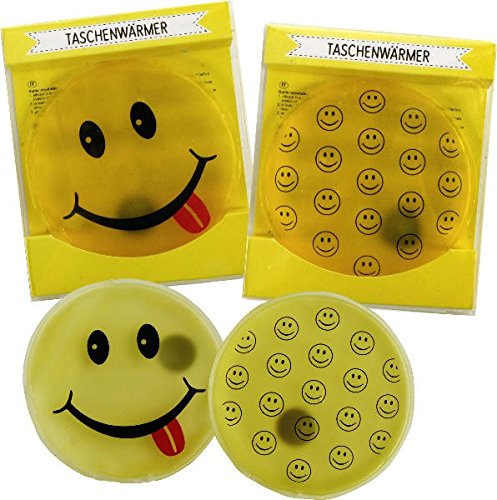 Preisvergleich Produktbild na-und® 512559 Taschenwärmer Emoji ø96mm / lGesichter