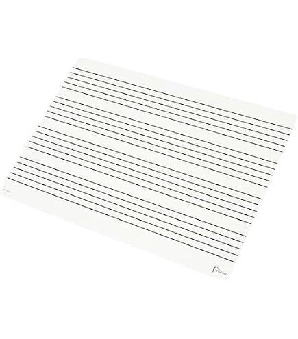 Tabla Musical Fuzeau 64.5 X 86 Cm - Doble Cara, Dry-erase, Ligera Y Rígida, Para Educación Musical Y Niños