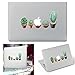 Produktbild Macbook Aufkleber Abziehbild, YUDA Tech Abnehmbar Kaktus Entwurf Vinyl Decal Haut Stickers Passt Perfekt f¨¹r Laptop MacBook Air/Pro/Retina 13 15 Zoll