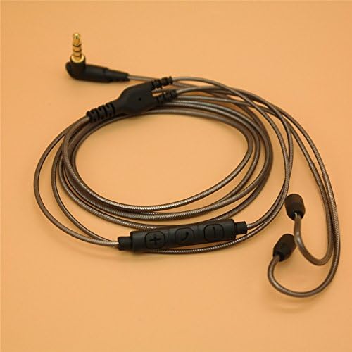 Replacement Upgrade Audio Cord Cable for Shure SE 215 425 535 846 Special Edition (SE535LTD) Logitech UE900 Ultrazone IQ Sony XBA-H3 XBA-H2 HA-FX850 Headset Headphone