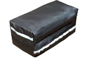 WLDOCA Housse de Protection étanche pour Batterie de vélo électrique Batterie de siège arrière de Bicyclette Housse de Protection de Cyclisme Durable avec Conception de Sac de Rangement