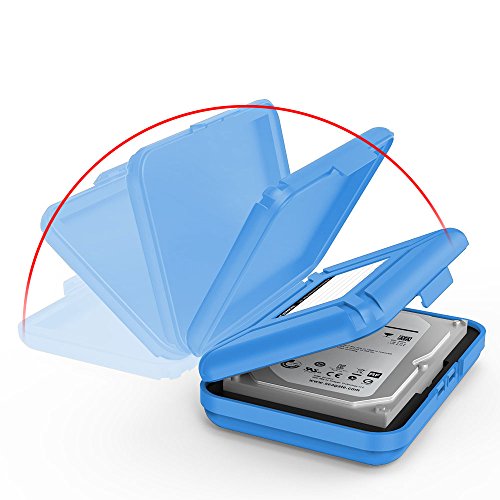 ORICO HDD Tasche 3.5 Zoll Wasserdichte Festplatten Schutzhülle Anti-Statik für HDD / SSD PHX35 in Blau - 5