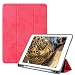 Produktbild Neu iPad 9.7 Hülle 2018 mit Stifthalter, Flexible Soft TPU 6. Generation Hülle Slim-Fit Trifold Ständer Folio Smart Cover für das neue 9.7 Zoll Apple iPad 2018