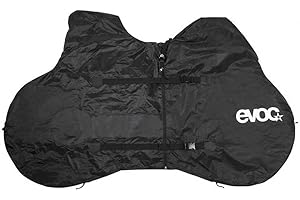 ‎EVOC EVOC BIKE RACK COVER ROAD (poręczny, lekki pokrowiec ochronny na rower elektryczny, idealny pokrowiec na rower, 54 x 188 x 118 cm, waga: 1100 g), czarny