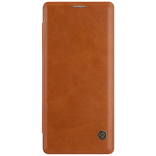 Nillkin Samsung Note 8 Funda  Premium PU Funda Protectora de Cuero con Funda para Tarjeta Samsung Galaxy Note 8  marr  n