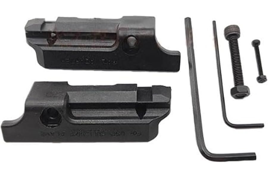 2pcs - Picatinny 20mm Under Extensions Mount Pistol Accessory Adapter Polymer Constructing Mounts For USP