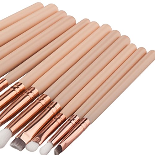Coolster 12pcs Kosmetische Gesicht Make – up Pinsel – kits für Lippen Wange Augenbrauen Bürsten Sind Lidschatten - 5