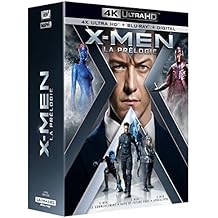 Coffret PrÃ©logie X-men : Le Commencement ; Days Of Future Past ; Apocalypse 4k Ultra Hd