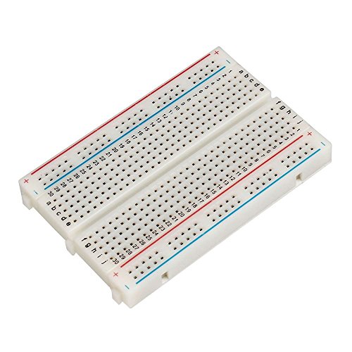 Ganvol Steckbrett Breadboard Experimentierboard Steckplatine 400 Kontakte für Arduino, Raspberry Pi Model A / Model B 1 1+ 2 3 / Computer Module / Zero