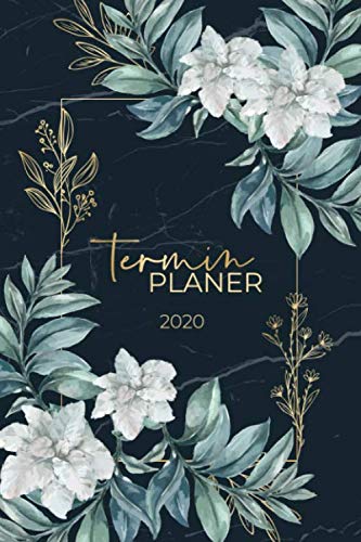 Terminplaner 2020: Wochenplaner 2020 - Ein Kalender, Taschenkalender und Terminkalender für das neue Jahr 2020 - Termine einfach organisieren und notieren