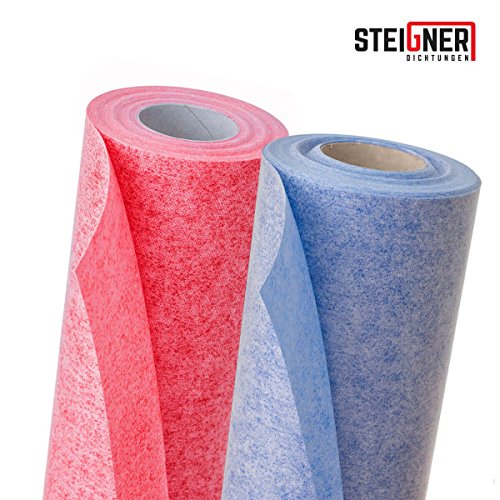 Abdichtungsbahn Dichtungsband Entkopplungsmatte 1m 100cm BLAU Dichtbahn Abdichtbahn Dichtfolie Duschelement Abdichtband Entkopplungsbahn Dichtband Abdichtung Dusche Bad Fliesen wasserdicht Dichtfolien - 5