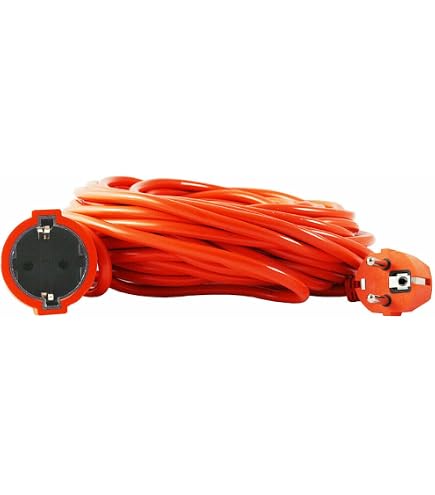 Ribimex - PRICPJ153X15A - Prolunga Giardino 15mt - 3100W - 6