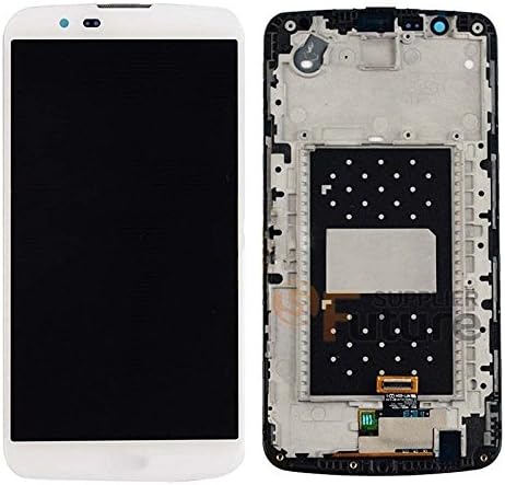 For LG K10 (K420N) - Replacement LCD/Digitizer Screen &amp; Frame - White