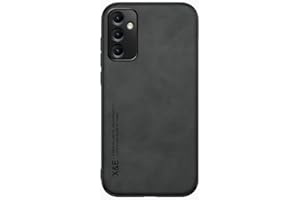 Kepuch Silklike Funda para Samsung Galaxy A54 5G - Case Carcasa Placa de Metal Incorporada para Samsung Galaxy A54 5G - Negro