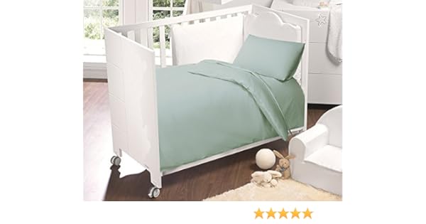 sage green cot sheets