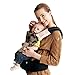 Bebamour Comfort Wrap Toddler Baby Sling Carrier with Hood for Newborn 4 in 1 (black)