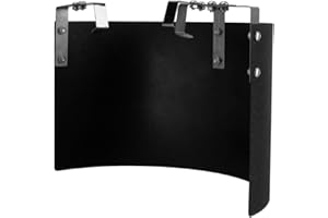 Madlife Garage Stainless Steel Intake Filter Cover Heat Shield for Conical And Cylindrical Air Intake Filters of Various Diameters(Black)