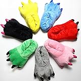 SED Claw Zapatos Unisex Pijamas Plush One Piece Cosplay Animal Traje Zapatos a...