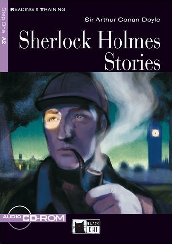 Sherlock Holmes Stories - Buch mit Audio-CD-ROM (Black Cat Reading & Training - Step 1)
