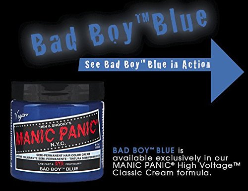 MANIC PANIC Cream Formula Semi-Permanent Hair Color – Bad Boy Blue - 2