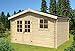 Produktbild Gartenhaus G95 - 28 mm Blockbohlenhaus, Grundfläche: 10,80 m², Satteldach