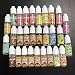 Produktbild E Liquids, Aktualisiert 10X 10mL E Liquido 80VG/20PG Vaper Eliquid E Shish Liquids Set Getränk Geschmack Refill Electronic Cigarette Liquid Set für Elektronische Zigarette, Ohne Nikotin