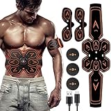 【Wiederaufladbare & LCD-Anzeige】 Lithium-Batterie ist im Lieferumfang enthalten und USB-Lade-Design, LCD-Anzeige, um verschiedene Modi anzuzeigen.Importierte deutsche Ersatz-Gelpads aus hochwertigem Weich-PU: Die Kompaktheit wurde um 50% verbessert und die Leitfähigkeit des Toners um 50% erhöht.