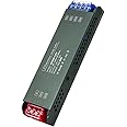 URAQT 12V LED Driver 300W LED Transformer, 220V to 12V Power Transformer, AC 220V to DC 12 Volt 25A Compact Ultra-Thin Constant Voltage Low Voltage Transformer for LED Strip Lights Garden Light