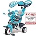 Produktbild Baby Driver, Comfort, mitwachsendes Dreirad, azulfarben - Smoby Kinder Dreirad 3in1 Trike Klein Kinder Fahrzeug Rad Gurt Mitwachsend Azul