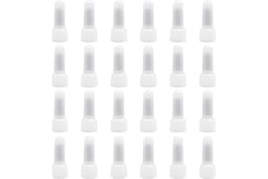 Hocansen 100 Pieces Closed End Crimp Connector Nylon Crimp Cap Wire End Caps Wire Connector (CE1)