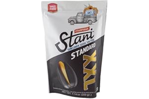RUMARKT Sonnenblumenkerne Stanichnie XXL geröstet gesalzen 4er Pack (4 x 200g)