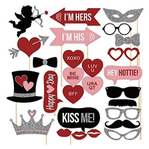 27tlg. Foto Verkleidung Foto Booth Props Junggesellinnenabschied Hochzeit