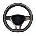 Produktbild Han sui song Abdeckung Lenkrad des Autos echtlederakzente 38 cm Schwarz